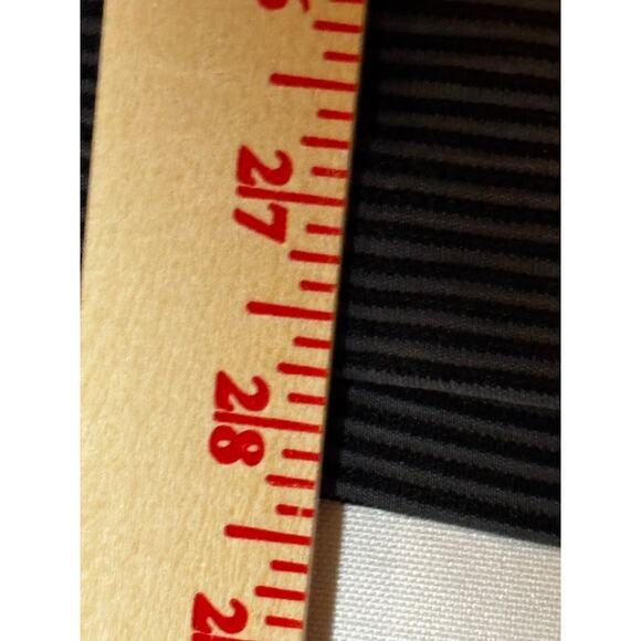 Tommy Bahama Polo Shirt Mens sz L Black Striped Modal Golf travel country club - Picture 7 of 9